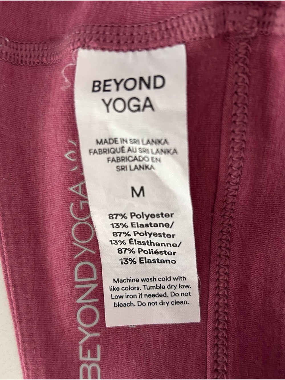 Beyond Yoga Twist Through Cropped Tank Top size M - Picture 7 of 7